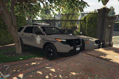 Police Ford Explorer Los Santos County Sheriff